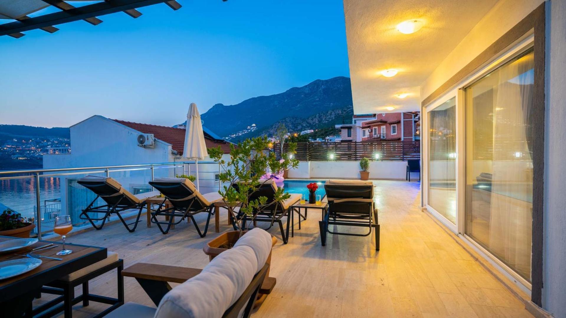 Villa Angel - Harika Manzara Kaş Esterno foto