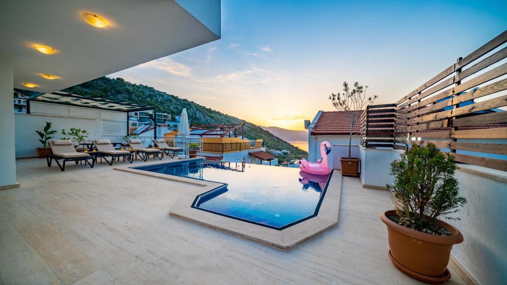 Villa Angel - Harika Manzara Kaş Esterno foto